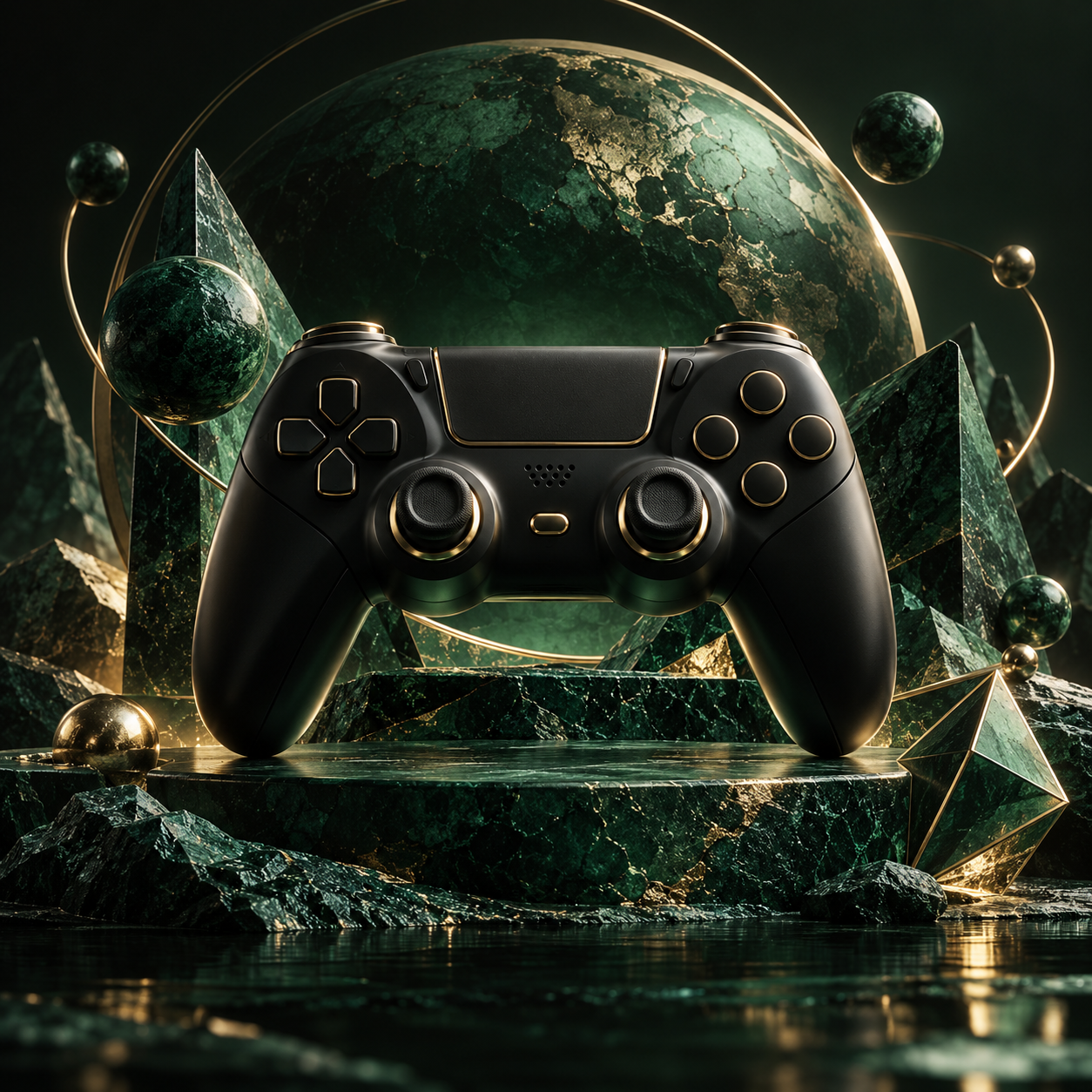 Emerald Best DJ promotional artwork for game releases